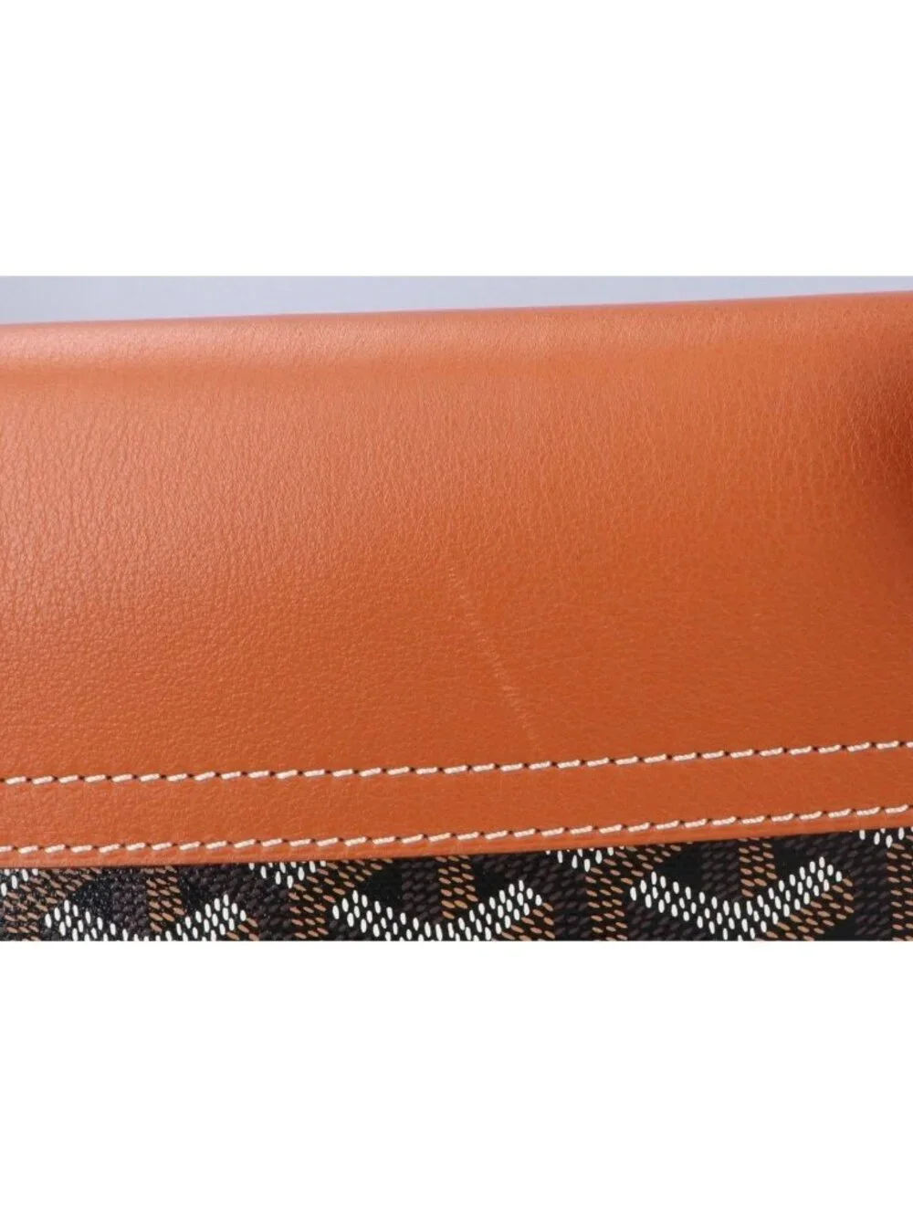 Goyard Fu Leather Crusier Messenger Bag